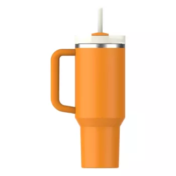 STANLEY The Quencher H2.O FlowState copo 1,18L laranja com palhinha