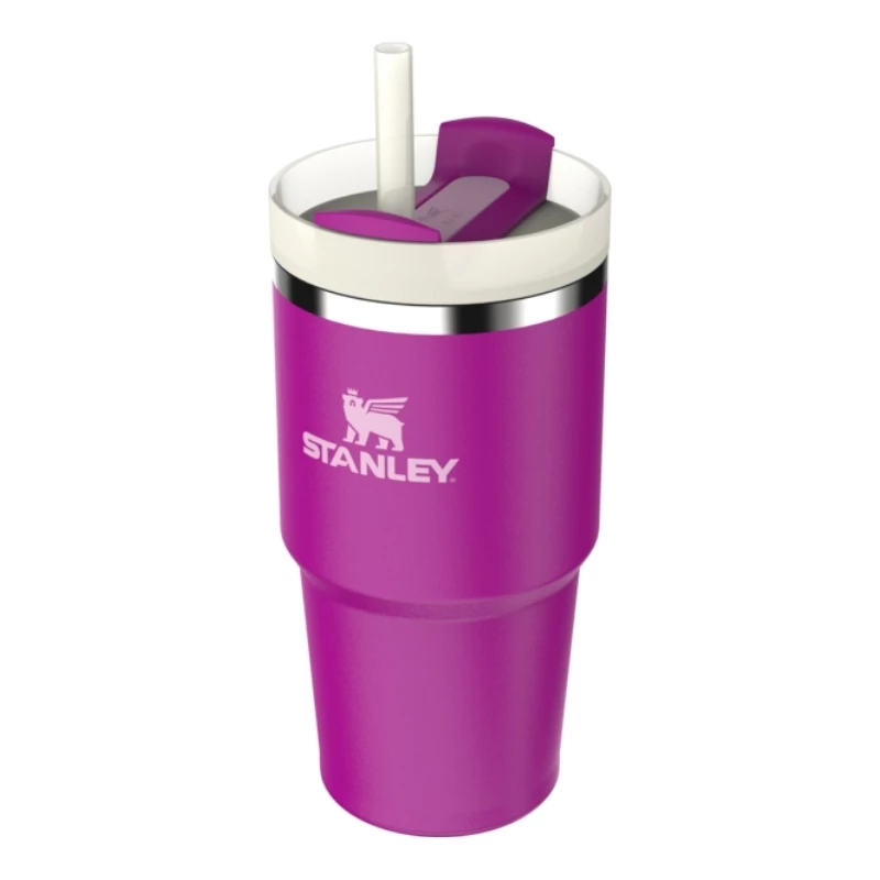 Copo STANLEY The Quencher H2.O FlowState com palhinha 0,59L roxo