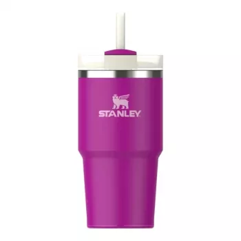 Copo STANLEY The Quencher H2.O FlowState com palhinha 0,59L roxo