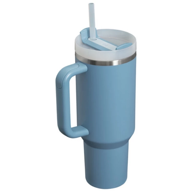 Copo STANLEY The Quencher H2.O FlowState com palhinha 1,18L azul-violeta