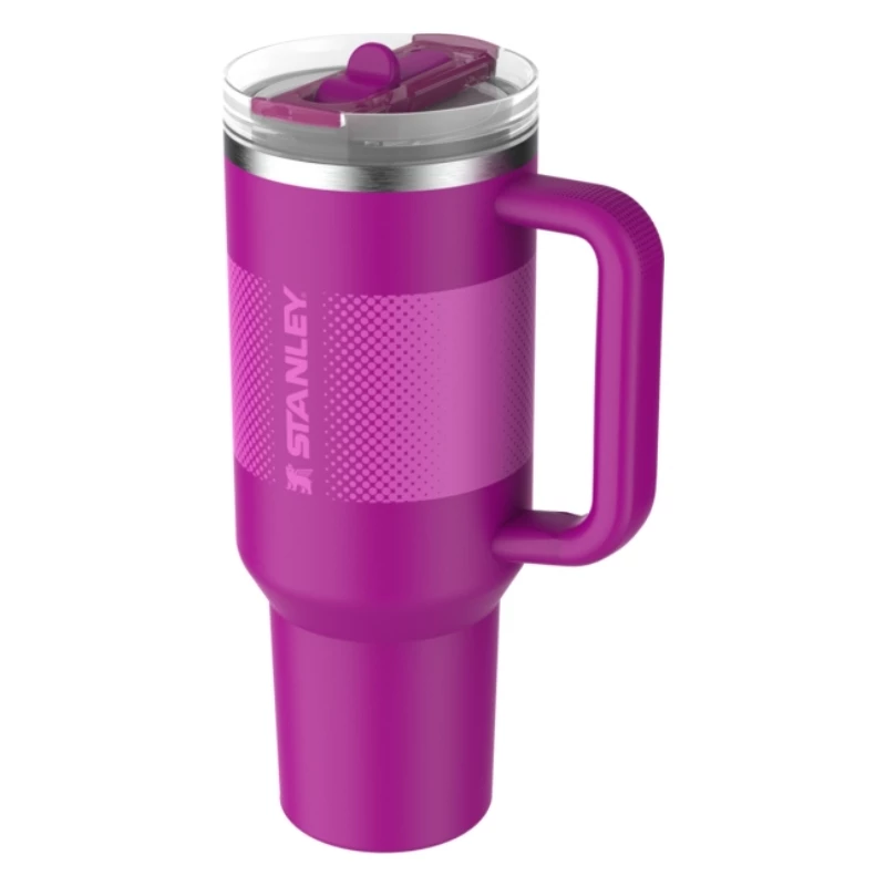 Copo STANLEY The Quencher ProTour Flip Straw 1,18L roxo