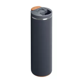 Caneca STANLEY The Transit Fliptop 0,47L azul-cinzento