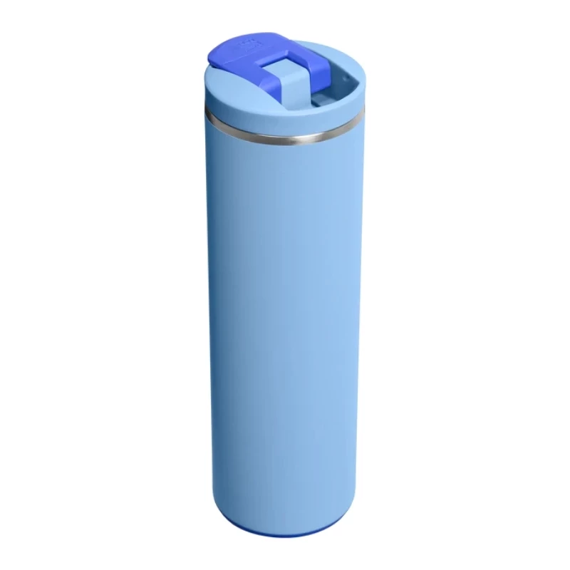 Caneca STANLEY The Transit Fliptop 0,47L azul-claro