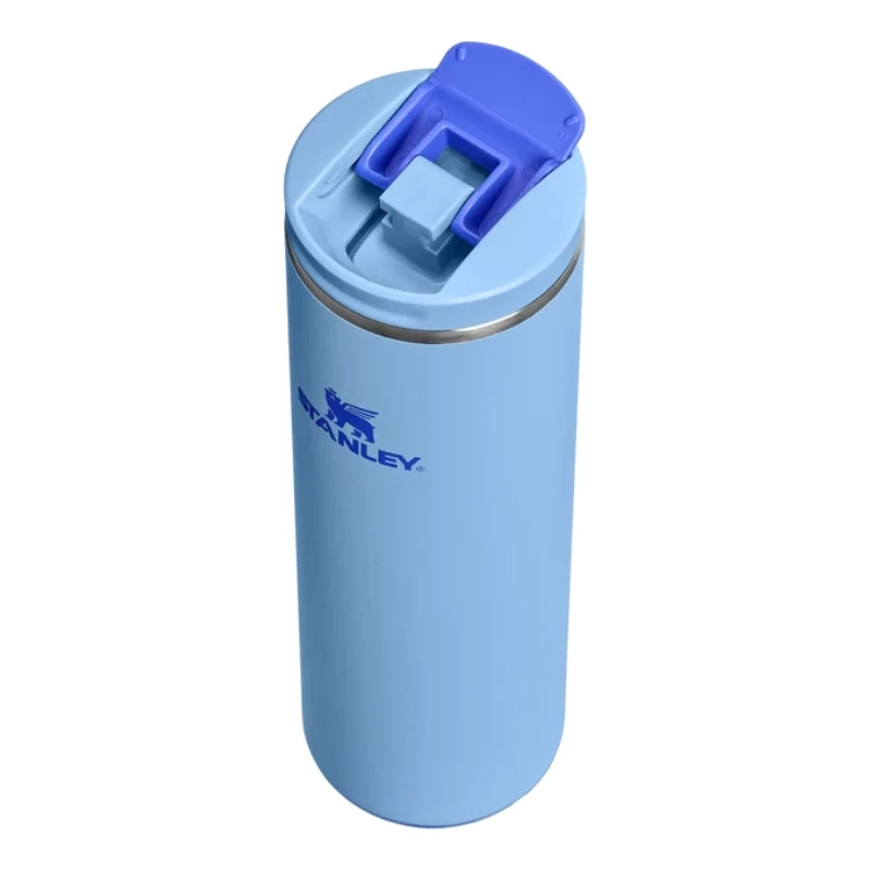 Caneca STANLEY The Transit Fliptop 0,47L azul-claro