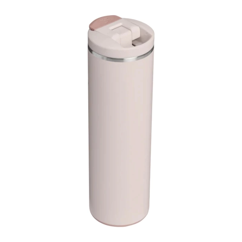 Caneca STANLEY The Transit Fliptop 0,47L rosa-claro