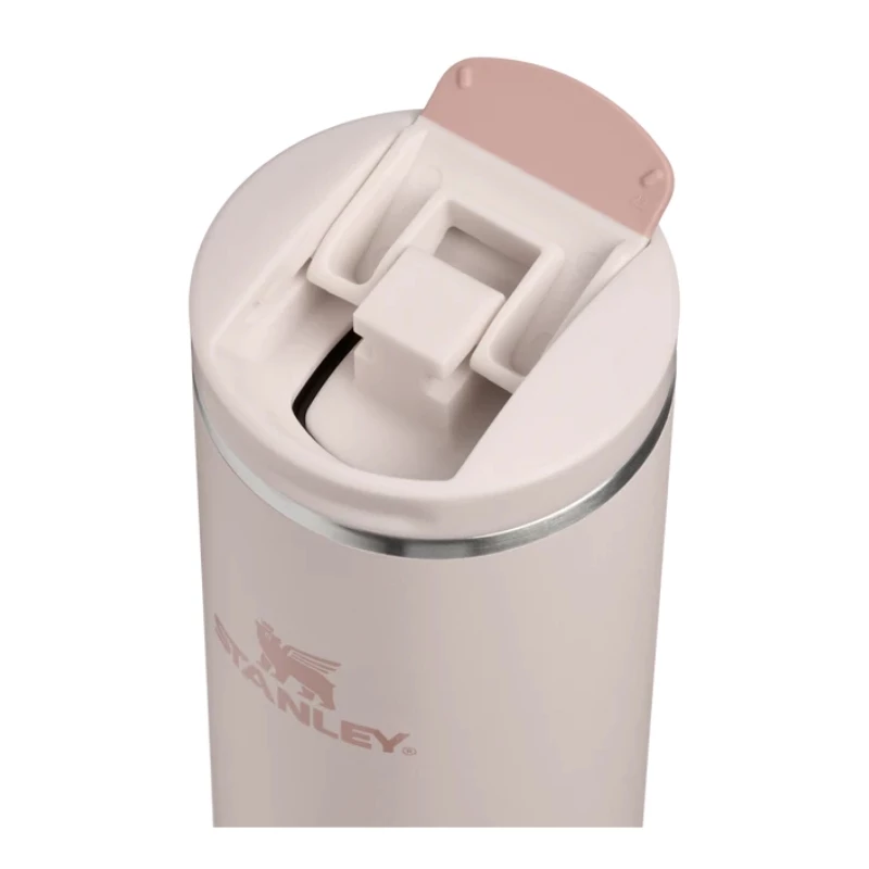 Caneca STANLEY The Transit Fliptop 0,47L rosa-claro