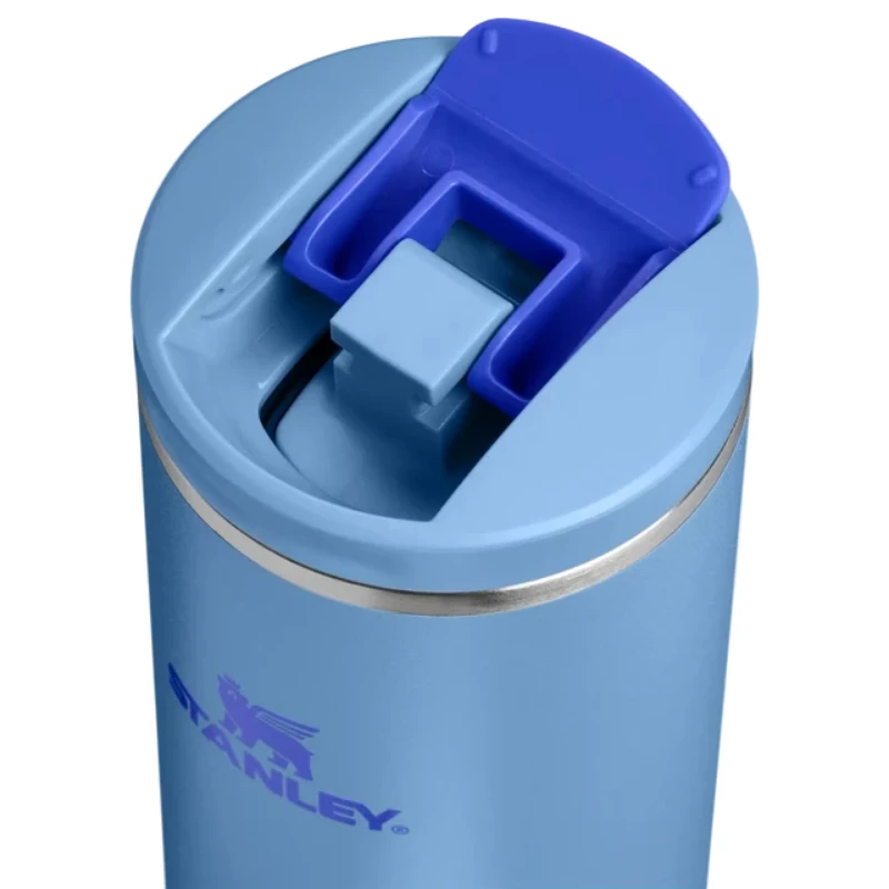 Caneca STANLEY The Transit Fliptop 0,59L azul-claro