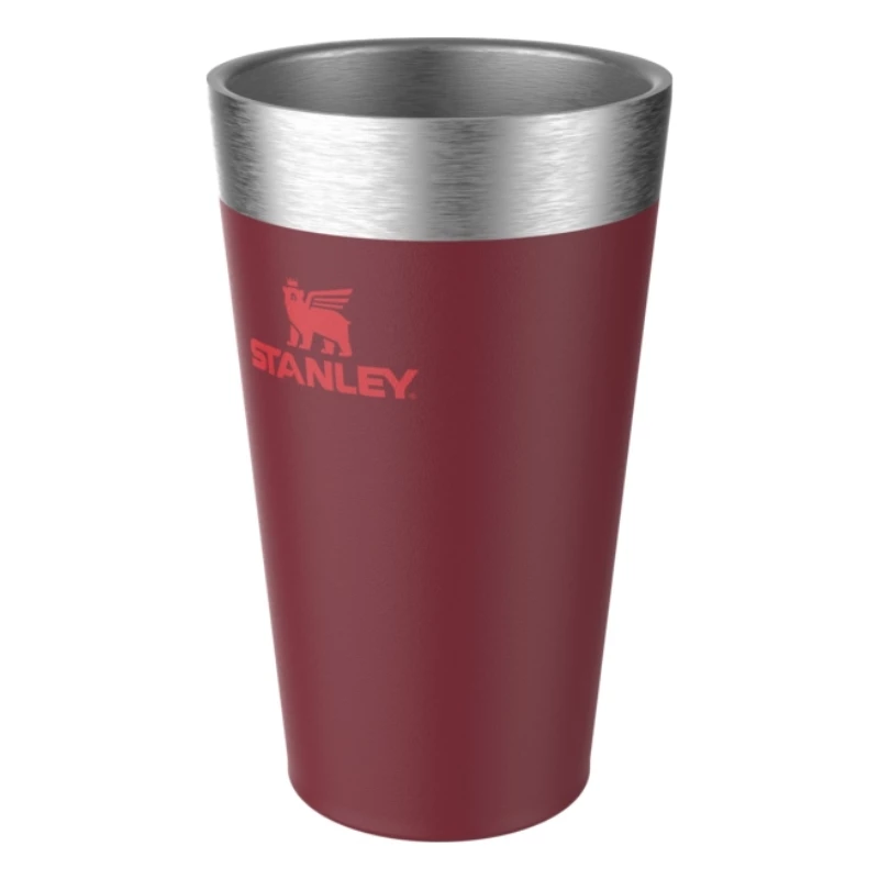 Copo térmico STANLEY The Stacking Tumbler 0,47L vermelho-escuro