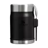 Recipiente térmico STANLEY The Legendary Food Jar + Spork 0,4L preto 2.0