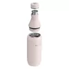 Garrafa térmica STANLEY The All Day Slim Bottle 0,35L rosa-claro brilhante