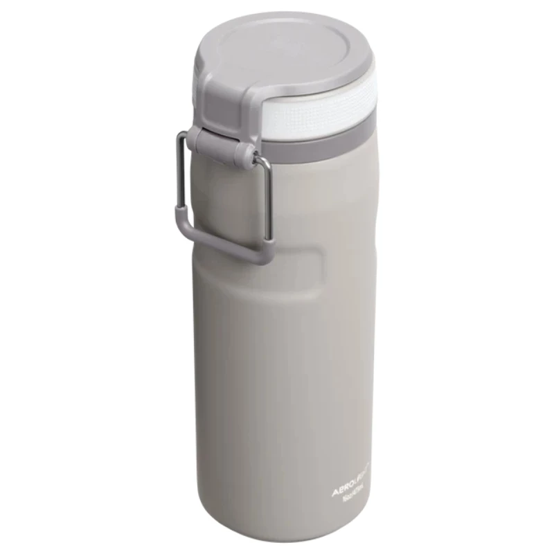 Garrafa térmica STANLEY The IceFlow Bottle Twist Flip 0,47L cinzento-claro