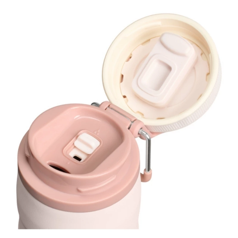 STANLEY garrafa térmica The IceFlow Bottle Twist Flip 0,47L rosa-claro