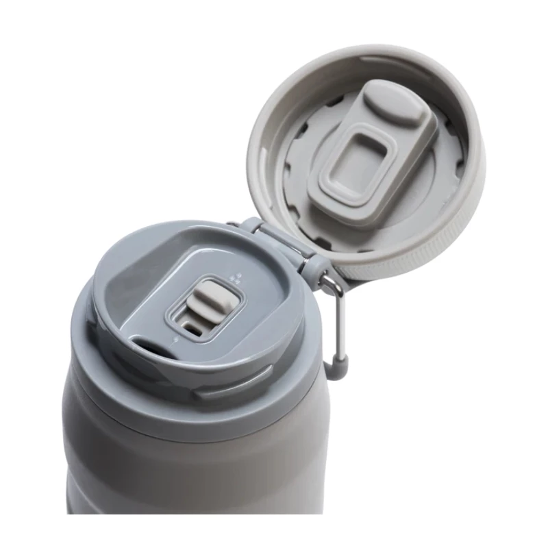 Garrafa térmica STANLEY The IceFlow Bottle Twist Flip 0,71L cinzento-claro