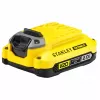 Conjunto duplo STANLEY V20 18V com bateria – aparafusadora de impacto sem escovas SFMCD716 + rebarbadora angular sem escovas SFMCG400, baterias de 2.0Ah e 4.0Ah, carregador, saco macio