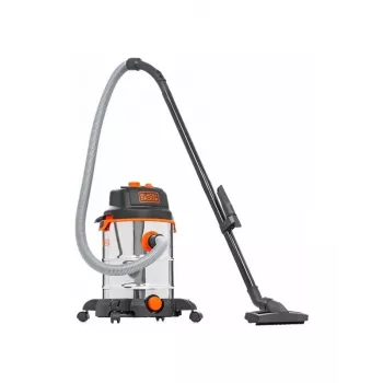 Aspirador de líquidos e pós STANLEY 1600W 230V 30L depósito de aço inoxidável
