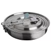 STANLEY Wildfare Core conjunto de frigideiras 0,94L conjunto de utensílios de cozinha de campismo de 4 peças azul-cinzento/cinzento-escuro