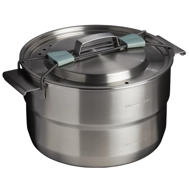STANLEY Wildfare Core conjunto de cozinha Full Serve 3,78L azul-petróleo/cinzento-escuro conjunto de cozinha de campismo de 13 peças