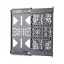 StarTech Painel Deslizante 1U para Componentes AV, Montagem em Rack 19 Polegadas, Aço, Preto