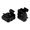 StarTech.com porcas de gaiola 10-32 para racks de servidor - pack de 50, preto, conforme TAA