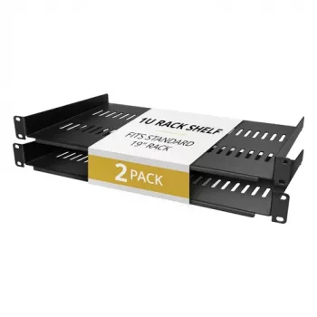 Prateleira deslizante para rack de servidor com braço ventilado 1U StarTech.com - Carga pesada 10 polegadas de profundidade - pack de 2