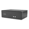StarTech.com CK4-HP202C Comutador KVM seguro de 2 portas para dois monitores, HDMI/DisplayPort, 4K 60Hz, NIAP 4.0