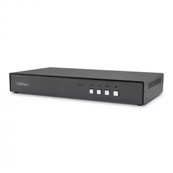 StarTech.com CK4-HP104C Comutador KVM seguro de 4 portas com áudio e USB, TAA