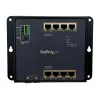 StarTech.com switch industrial gerido Gigabit Ethernet PoE+ de 8 portas com 2 portas SFP - montagem na parede com acesso frontal