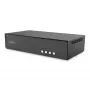 StarTech.com Secure 4-Port Dual Monitor 4K DisplayPort KVM Switch com hub USB 3.0 e áudio