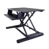 StarTech.com conversor de secretária sentado-em pé com prateleira para teclado - superfície 89 x 53 cm - suporte ergonómico de altura ajustável - compatível com 2 monitores - pré-montado - preto - 30