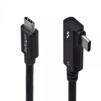 Cabo StarTech.com Thunderbolt 5 0,8m - ficha USB-C macho para ficha USB-C macho - 80 Gbit/s / 120 Gbit/s - 240W - preto