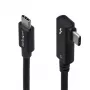 Cabo StarTech.com Thunderbolt 5 0,8m - ficha USB-C macho para ficha USB-C macho - 80 Gbit/s / 120 Gbit/s - 240W - preto