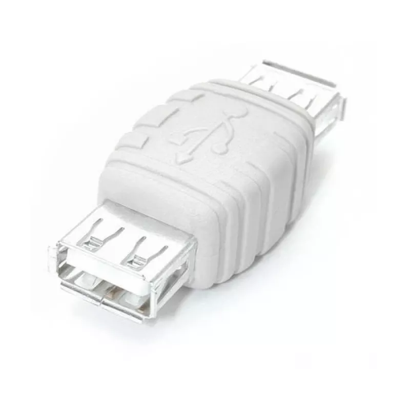 StarTech.com USB A Gender Changer - adaptador USB fêmea/fêmea - USB (branco)