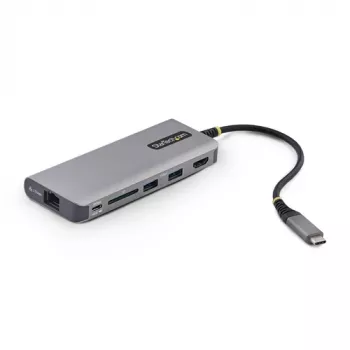 StarTech.com Hub USB-C multiportas com 2x DisplayPort, HDMI, 100W PD, 140W potência total