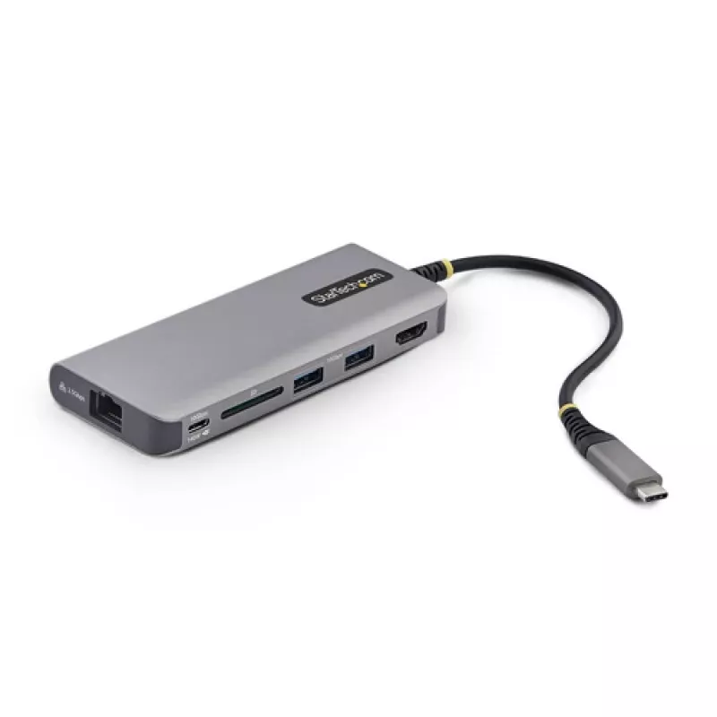 StarTech.com Hub USB-C multiportas com 2x DisplayPort, HDMI, 100W PD, 140W potência total