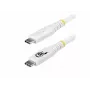 Cabo StarTech.com USB4 de USB-C para USB-C, 20 Gbps, 240W PD, 2 m, branco