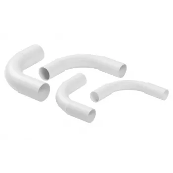 STASIŃSKI SP. Z O.O. ZKL-16 Cotovelo rígido para conduta 90° 16mm branco