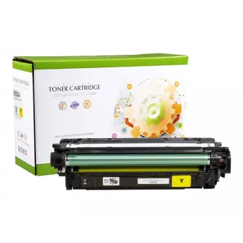 Tinteiro de toner STATIC CONTROL STATIC compatível com HP CF032A amarelo recondicionado 12.500 páginas