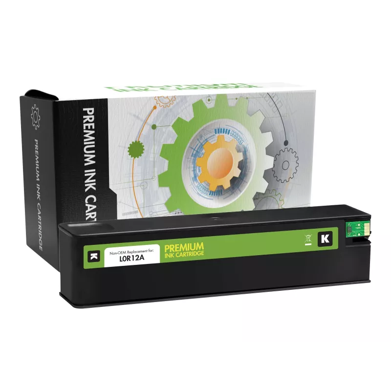 Tinteiro de tinta STATIC compatível com HP 981XL preto recondicionado 11.000 páginas