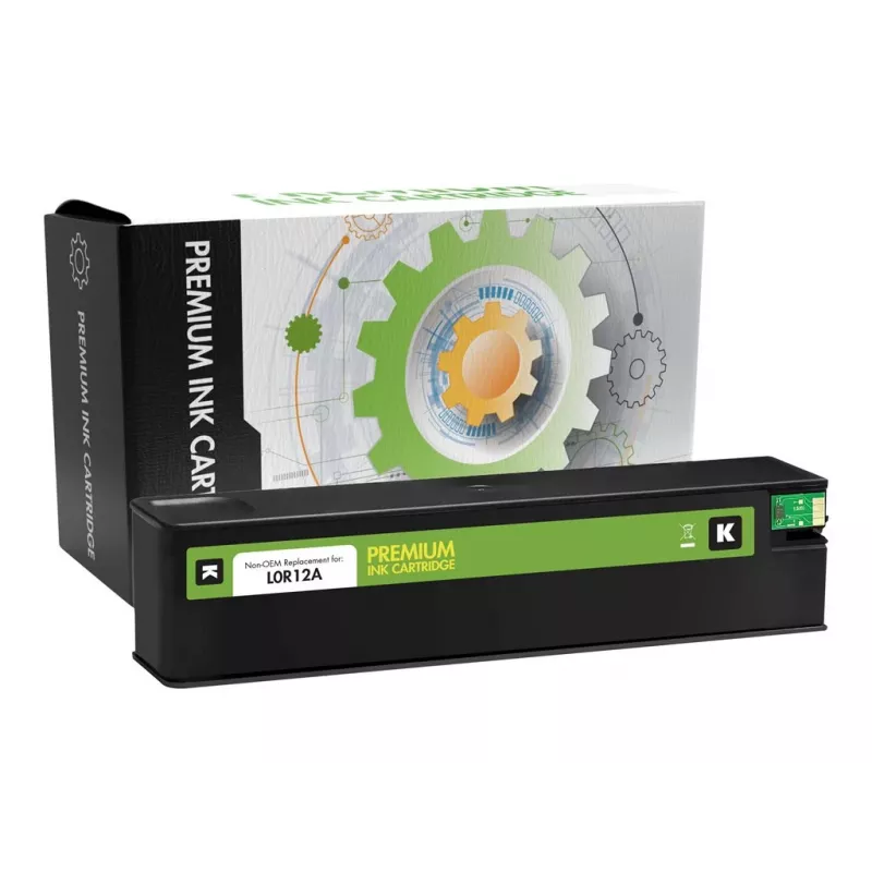 Tinteiro de tinta STATIC compatível com HP 981XL preto recondicionado 11.000 páginas