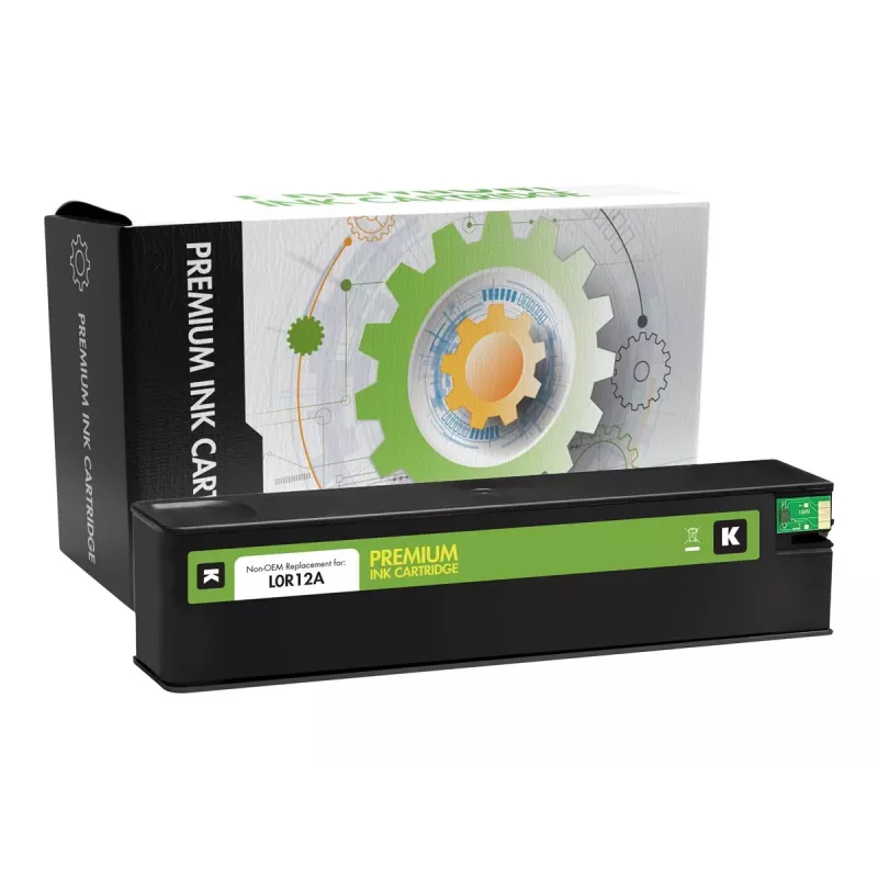 Tinteiro de tinta STATIC compatível com HP 981XL preto recondicionado 11.000 páginas