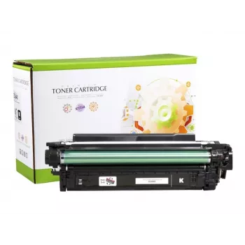 Tinteiro de toner STATIC compatível com HP CE264X preto alta capacidade recondicionado 17.000 páginas