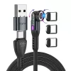 Statik 360 Pro Cabo 2.0 apenas USB-C; 1m, preto