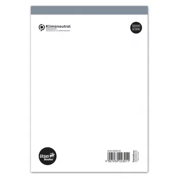 Staufen bloco de notas sem capa A5 50 folhas liso 60 g/m²