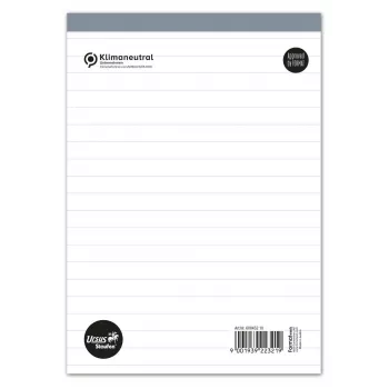 Staufen bloco de notas sem capa A5 pautado 50 folhas 60 g/m²