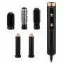 StayBeauty da Extralink M-17934 modelador de ar quente 5 em 1 com tecnologia de iões, 1000W, 5 acessórios, calor e velocidade ajustáveis