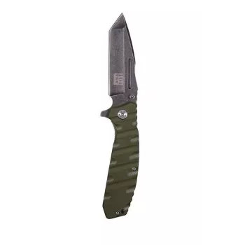 Faca de bolso Stealth Stonewashed Tanto 101 INC verde