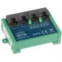Extensor de switch STG-SW-POE-4-120 Fast Ethernet PoE de 4 portas, 3x PoE+ 30W, 1x uplink, orçamento 60W, modo de extensão 250m