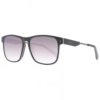 STING HOMEM Óculos de sol SST38455AAHY - Armação preta, lentes cinzentas, proteção UV400