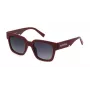 STING SST459-520G96 Óculos de sol unissexo, armação preta, lentes cinzentas, 52 mm