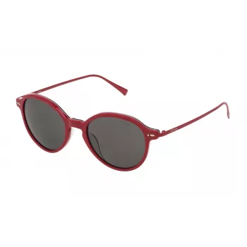 Óculos de sol unissexo STING SST007510TA6 - armação em acetato preta, lentes em policarbonato cinzentas, proteção UV400, largura da lente 51 mm